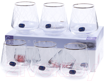 Набор стаканов Bohemia Crystal 23013/Q9107/290 (6шт)