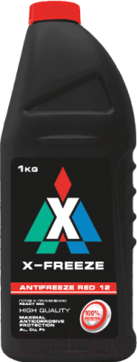 Изображение товара Антифриз X-Freeze Red 12 / 430206073 (1кг, красный)