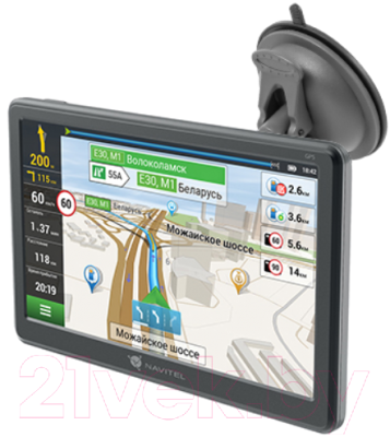 GPS навигатор Navitel E707 Magnetic с ПО Navitel Navigator (+ предустановленный комплект карт)