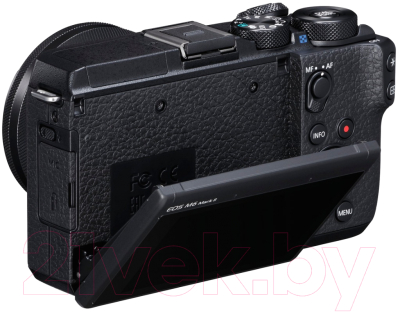 Беззеркальный фотоаппарат Canon EOS M6 Mark II EF-M 15-45mm IS STM + EVF-DC2 / 3611C012 (черный)