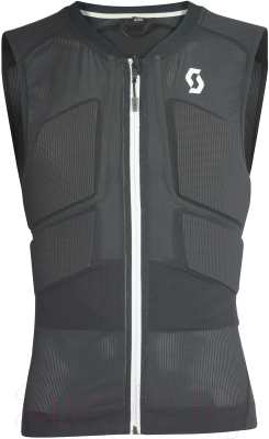 Защитный жилет горнолыжный Scott AirFlex Pro M's vest protector / 271913-1007 (S, черный/белый)