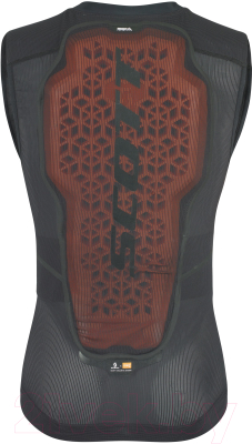 Защитный жилет горнолыжный Scott AirFlex Pro M's vest protector / 271913-1007 (XL, черный/белый)