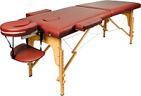 Массажный стол Atlas Sport 2D-60185/4B (burgundy) - 