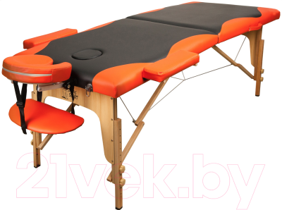 Массажный стол Atlas Sport 2D-70195/4 (black/orange)