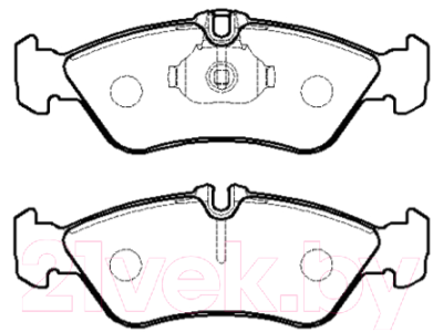 

Тормозные колодки HSB, HP9557