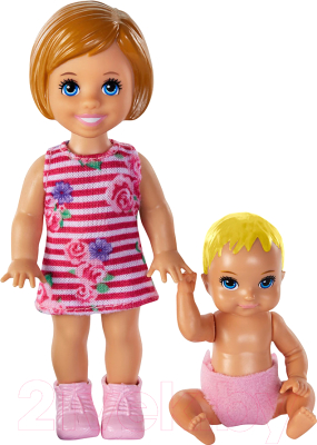 Набор кукол Barbie Братья и сестры барби / GFL30/GFL31