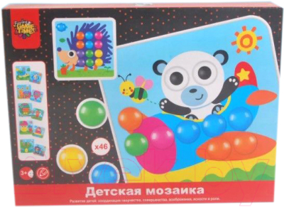 

Развивающая игра Ausini, Детская мозайка / YG787-40