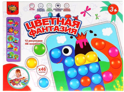 

Развивающая игра Ausini, Цветная фантазия / YG787-18