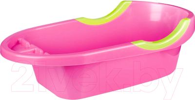 Ванночка детская Альтернатива Малышок люкс / М4408 (розовый)
