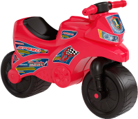 Каталка детская Альтернатива Мотоцикл / М6788 (красный) - 