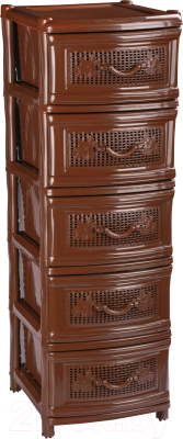 

Комод пластиковый Альтернатива, Эконом / М6498