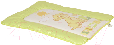 Пеленальный матрас Polini Kids Disney Baby Король Лев 70x50 (салатовый)