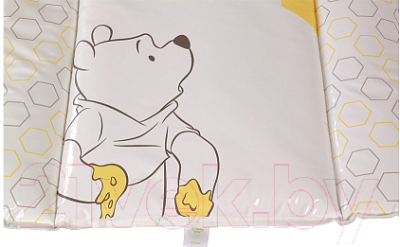 Пеленальный матрас Polini Kids Disney Baby. Медвежонок Винни и его друзья 70x50 (макиато)