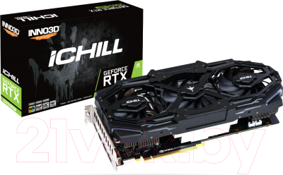 Видеокарта Inno3D GeForce RTX 2060 Super iChill X3 Ultra (C206S3-08D6X-1731VA17)