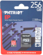 Карта памяти Patriot microSDXC 256GB (Class 10) U3 V30 A1 + адаптер (PEF256GEP31MCX) - 
