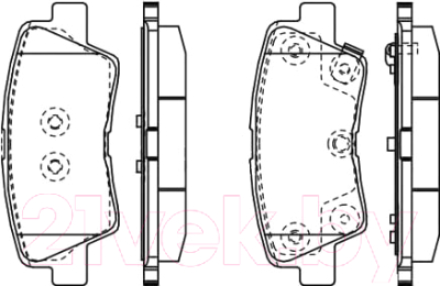

Тормозные колодки Bosch, 0986494768