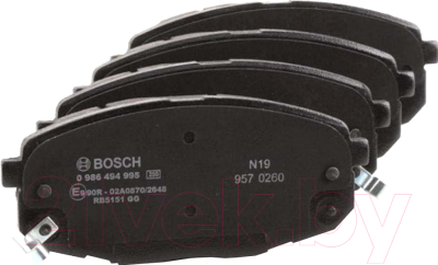 Тормозные колодки Bosch 0986494995