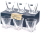Набор стаканов Bohemia Crystalite Quadro 20936/99A44/340 (6шт) - 