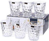 Набор стаканов Bohemia Crystalite Marble 9K7/2KF06/0/99W24/290-662 (6шт) - 
