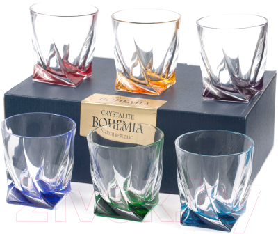 Набор стаканов Bohemia Crystalite Quadro 7K8/99999/9/72R93/932-669 (6шт)