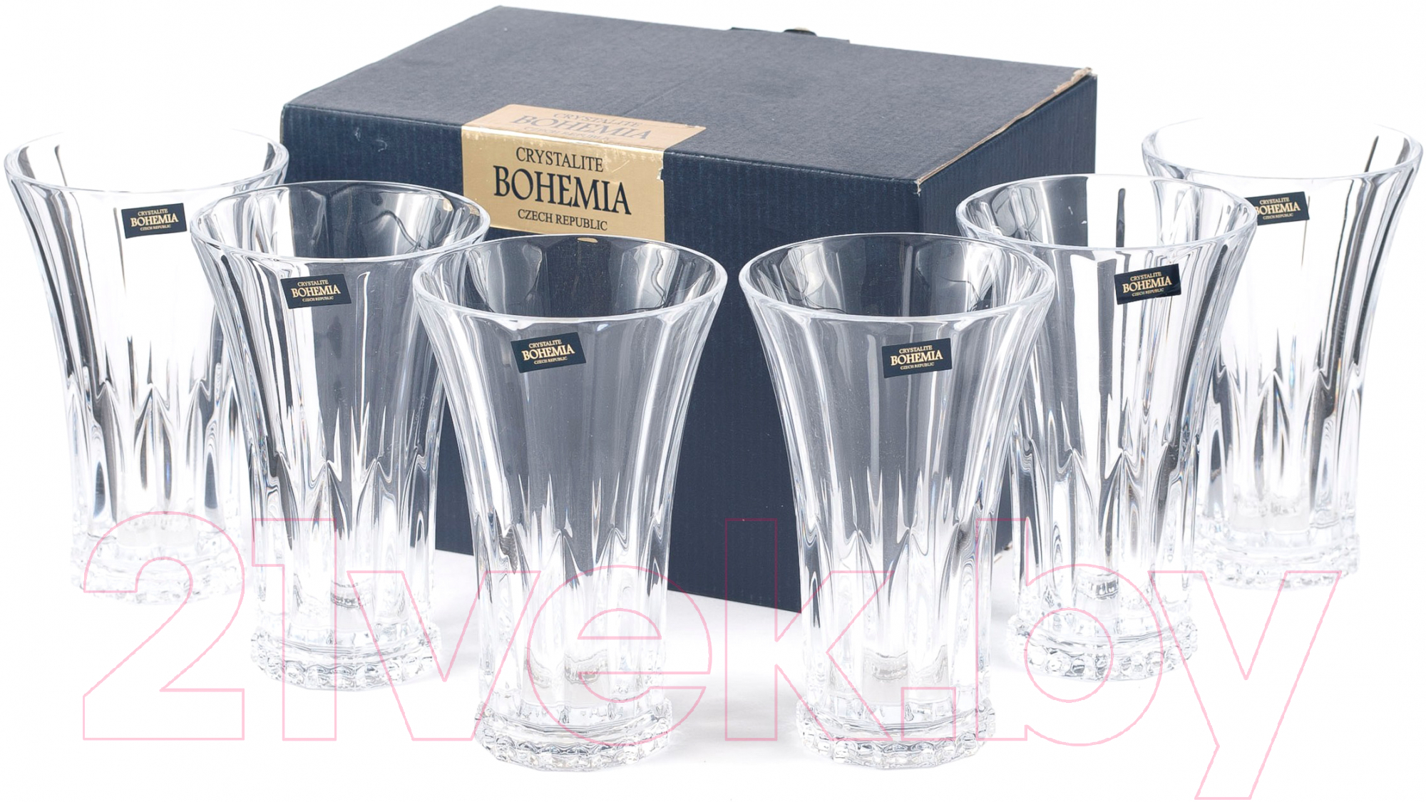 Набор стаканов Bohemia Crystalite Wellington 9K7/2KD83/0/99S37/340-669