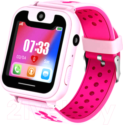 Умные часы детские Smart Baby Watch HT15 (розовый)