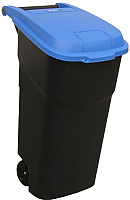 Контейнер для мусора Merida KJC302 (черный с синей крышкой) - 