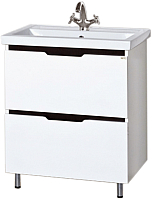 

Тумба под умывальник Misty, Лайм 70 / Э-Лай01070-2Я