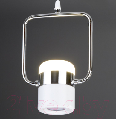 Потолочный светильник Elektrostandard 50165/1 (хром/белый)