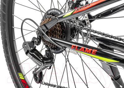Велосипед Arena Flame 2020 / 26SU18SH21 (17, черный/красный)