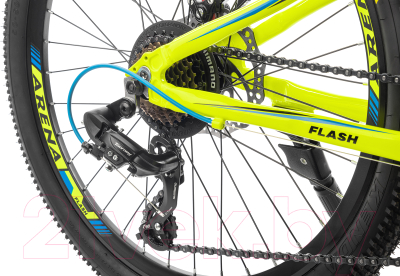 Велосипед Arena Flash 2020 / 24MT18AH01 (11, желтый)