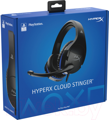 Наушники-гарнитура HyperX Cloud Stinger PS4 (HX-HSCSS-BK/EM)