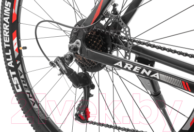 Велосипед Arena Baxter 2020 / 29MT18AM13 (черный/красный)