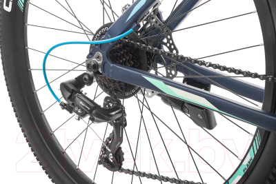 Велосипед Arena Space 2020 27.5 / MT18AM08 (18, черный/синий)