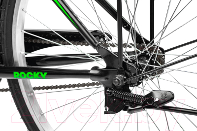 Велосипед Arena Rocky 2020 / 26MT18SM20 (черный/зеленый)
