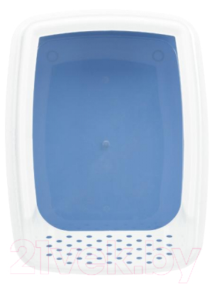 Туалет-лоток Trixie Delio 40391 (голубой/белый)