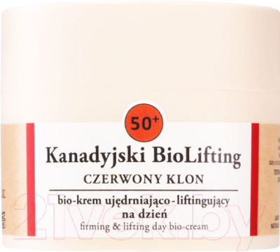 

Крем для лица Farmona, Canadian Biolifting 50+ красный клен дневной подтягив. лифтинг