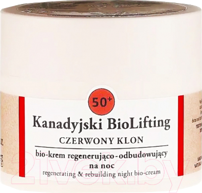 

Крем для лица Farmona, Canadian Biolifting 50+ красный клен ночной укрепл. восстанавл.