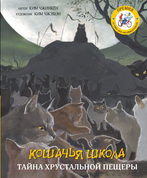 Художественная книга АСТ Кошачья школа. Тайна хрустальной пещеры (Ким Ч.) — фото 1