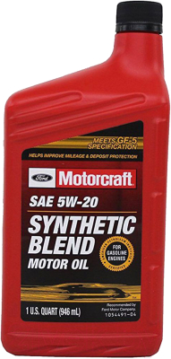 

Моторное масло Ford, Premium Synthetic Blend 5W20 / XO5W20QSP