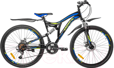 Велосипед Arena Flame 2020 / 26SU18SH21 (19, черный/синий)