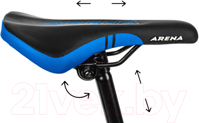 Велосипед Arena Flame 2020 / 26SU18SH21 (19, черный/синий)
