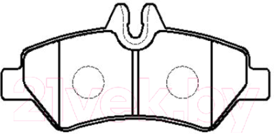 

Тормозные колодки HSB, HP9697