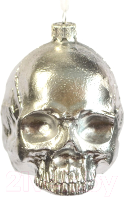 

Елочная игрушка Грай, Серебристый, Череп ЕГ-6