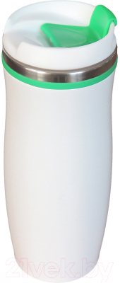 Термокружка Utta Latte 5003.04 (белый/зеленый)