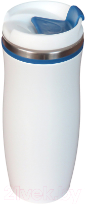 Термокружка Utta Latte 5003.03 (белый/синий)