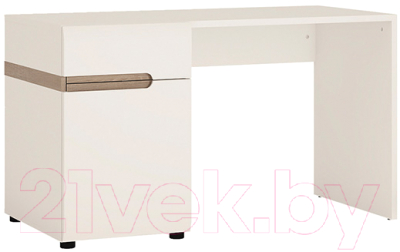 Письменный стол Anrex Linate Typ 80 (белый/сонома трюфель)