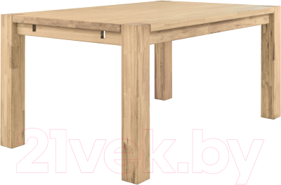 Обеденный стол Stanles Прованс 01 140x90 (отбеленный дуб)