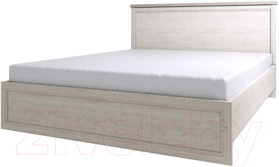 Двуспальная кровать Anrex Monako 160 с ПМ (сосна винтаж/дуб анкона)
