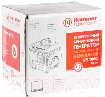 Бензиновый генератор Hammer Flex GN1000i (509744)
